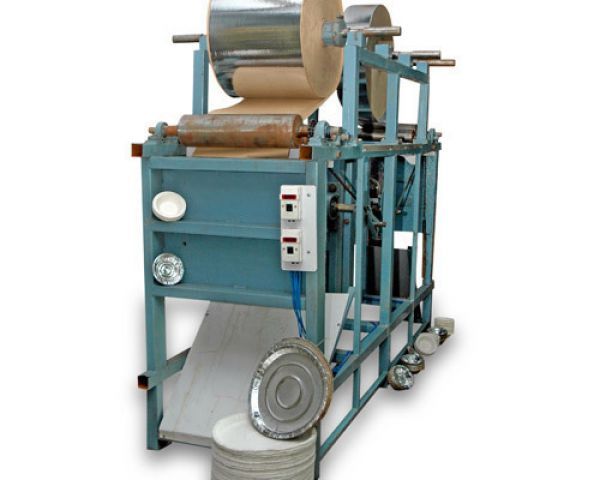 Paper plate making machine