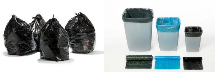 Biodegradable plastic trash bags