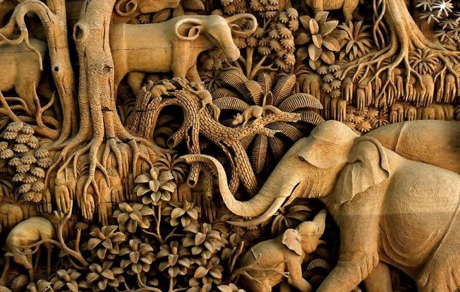 Wooden Carved Handicrafts