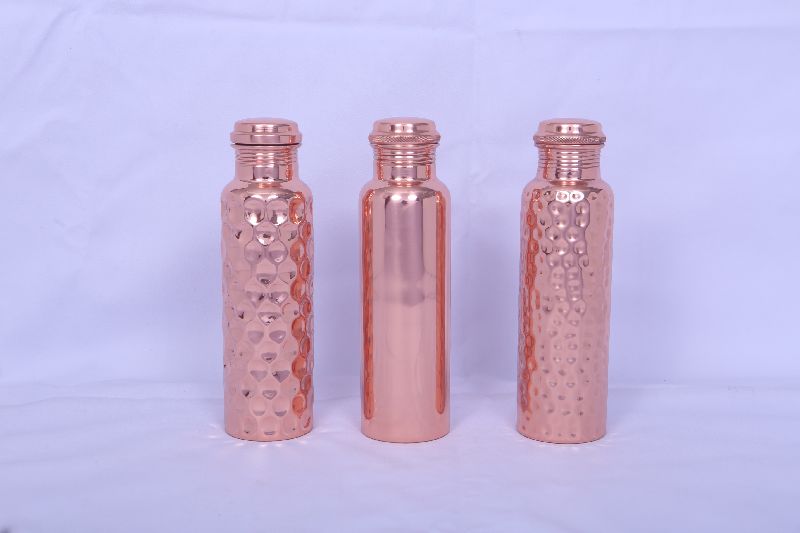 950 ml Copper Hammered Water Bottles