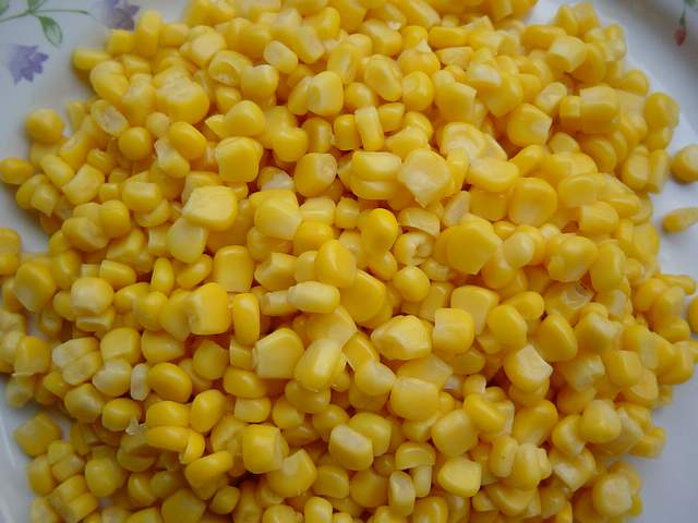 Frozen Yellow Corn