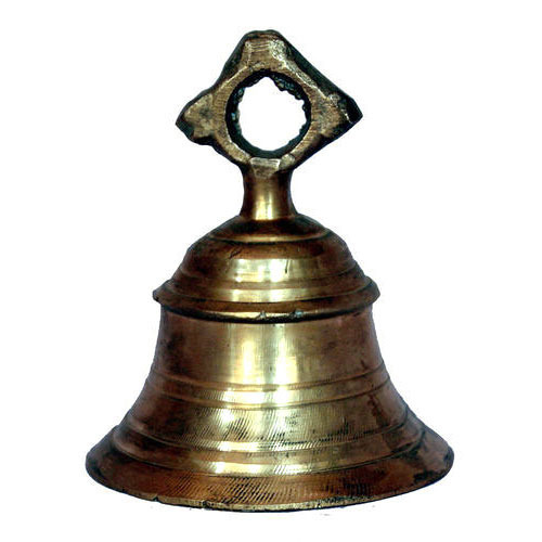 Brass Temple Bell without Chain
