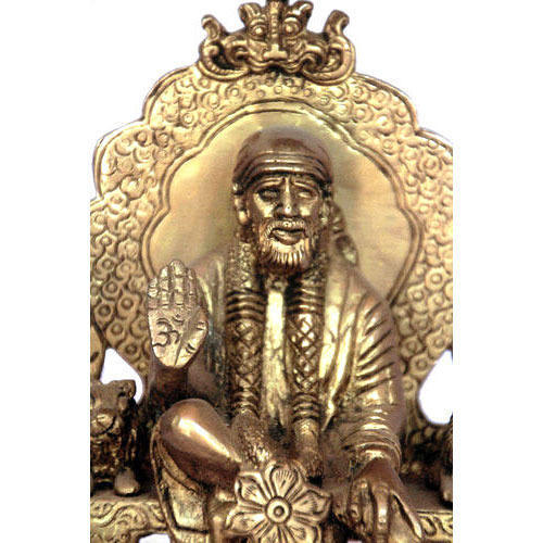 Brass Sai Baba Statue
