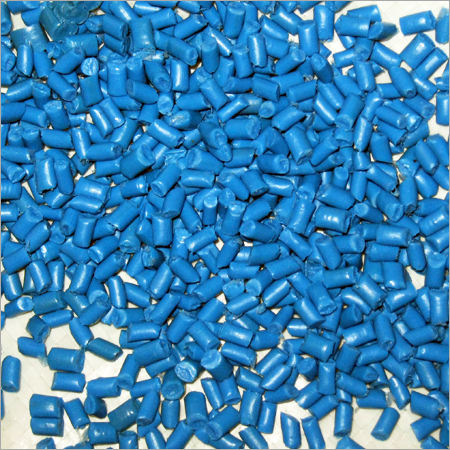 Blue Plastic Granules