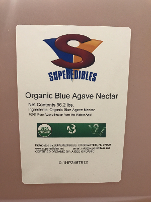 Superedibles Organic Blue Agave Nectar