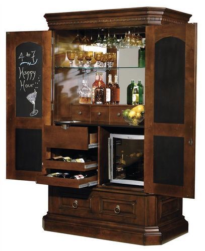 Antique Door Bar Cabinets