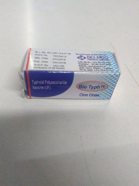 BIO-Typh Vaccine (One Dose), for Clinical, Hospital