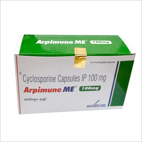 Cyclosporine Capsules IP 100mg