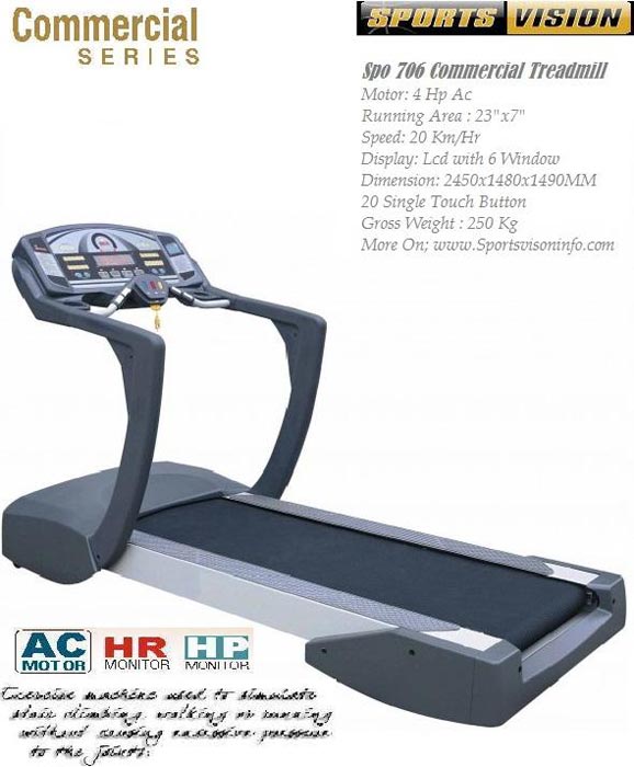 Commercial Treadmill Spo 706