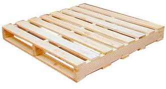 Two Way Single Deck Non Reversible Wooden Pallet