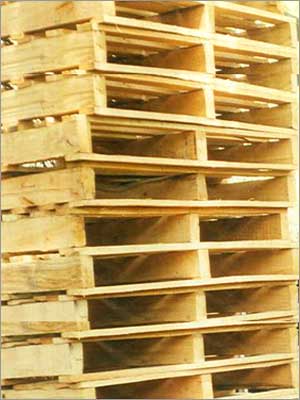 Two Way Single Deck Wooden Pallet