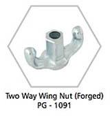 Two Way Wing Nuts (Forged)