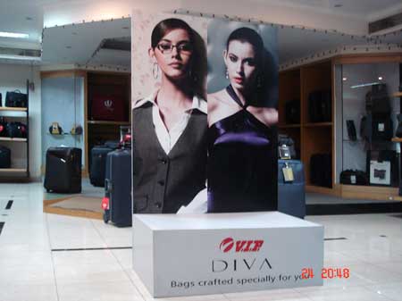 Banner Display Stand
