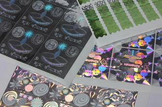 3d Holographic Stickers