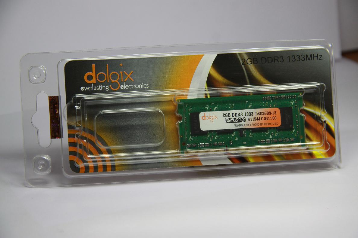 2GB DDR3 1333Mhz.