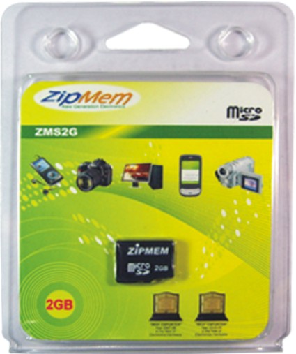 ZipMem 2GB Micro sd Card