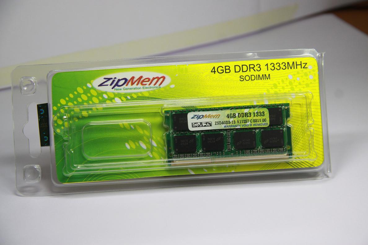 ZipMem 4GB DDR3 Laptop Ram