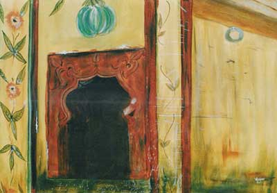 Code No.144 Window Village paintings