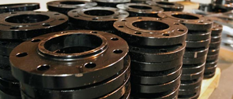 Carbon steel pipe flanges