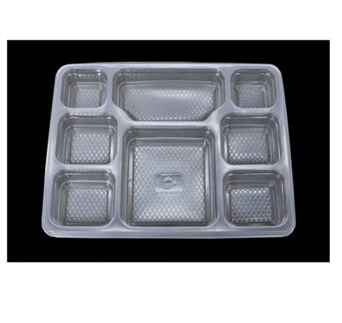 8 Compartment Disposable Meal Tray