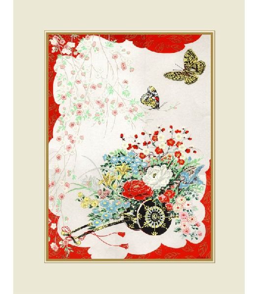 Butterfly Banquet Art Prints On Silk