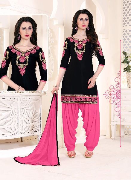 Semi hotsell patiyala dress