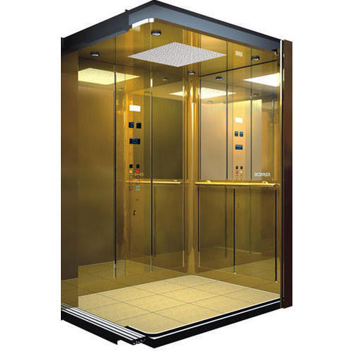 Metal Traction Elevator Cabin