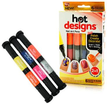 Hot Designs Beautiful Nail Art Polish Pens