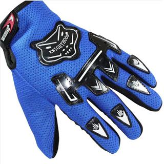 Scooter Riding Blue Colour Driving Gloves