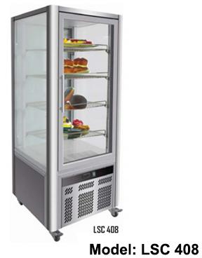 LSC 408 Side Pastry Showcase cabinet