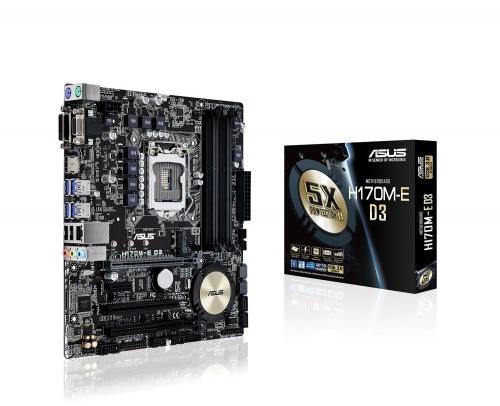 ASUS H170M-E D3 LGA 1151 INTEL H170 HDMI SATA 6GB/S USB 3.0 UATX INTEL MOTHERBOARD