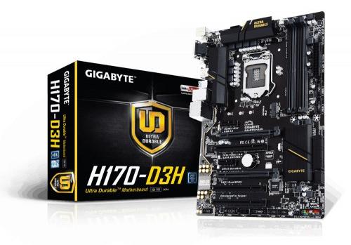 GIGABYTE GA-H170-D3H LGA 1151 INTEL H170 USB 3.0 ATX INTEL MOTHERBOARD