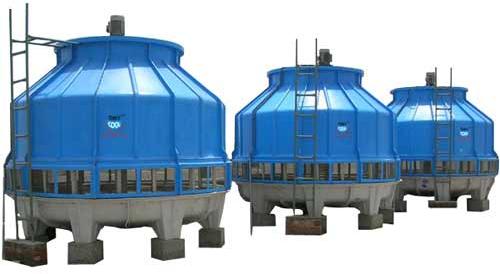 Bottle type cooling tower