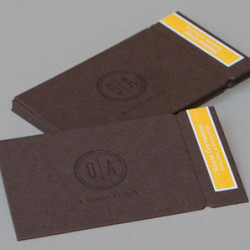 business card labels
