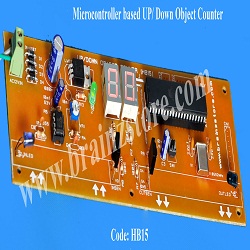 Microcontroller Down Object Counter