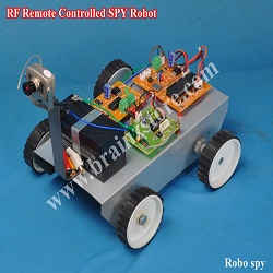 Rf Remote Controlled Spy Robot