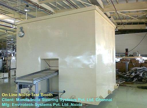 ASSEMBLY LINE NOISE TEST CHAMBER