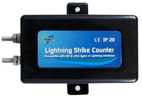 Lightning strike counter