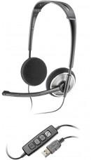 Plantronics Audio 478 folding USB headset