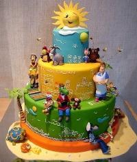 Cartoon Theme Cake Buy cartoon theme cake in Noida Uttar Pradesh India