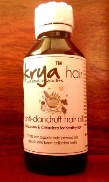 Krya Anti-Dandruff Hair Oil- 100ml