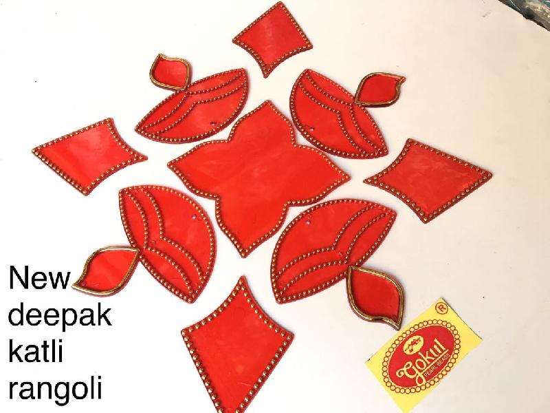 New Deepak Katli Acrylic Rangoli, Packaging Type : Plastic bag