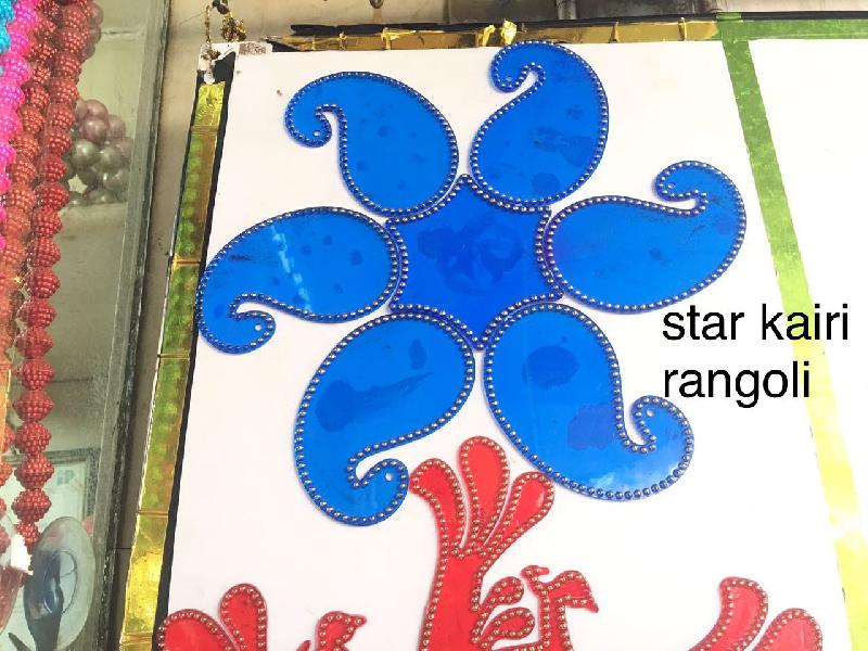 Star Kairi Acrylic Rangoli, Packaging Type : Plastic bag
