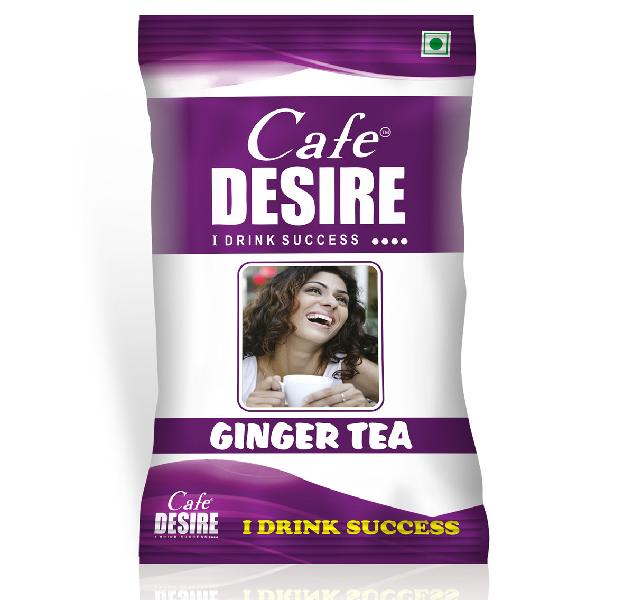 Certified Cafe Desire Instant Ginger Tea Premix - 1 kg