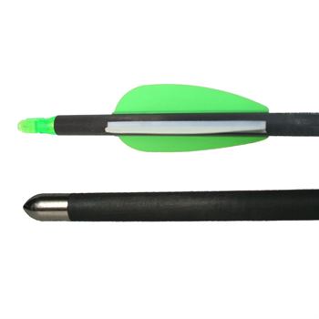 AdraXx 30" Carbon Fiber Arrow With 400 Spine For 65-80 LBs Recurve Bow Set of 3