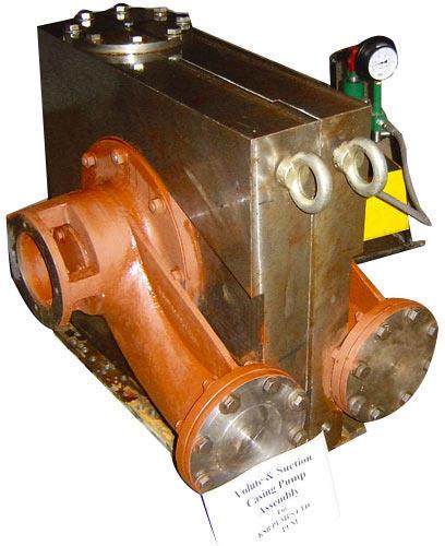 Valute and Suction Casing Pump