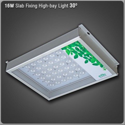 Square 16W Slab Fixing High-Bay Lights