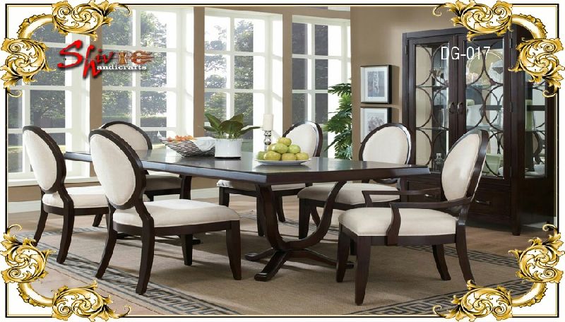 DG-017 Wooden Dining Table Set