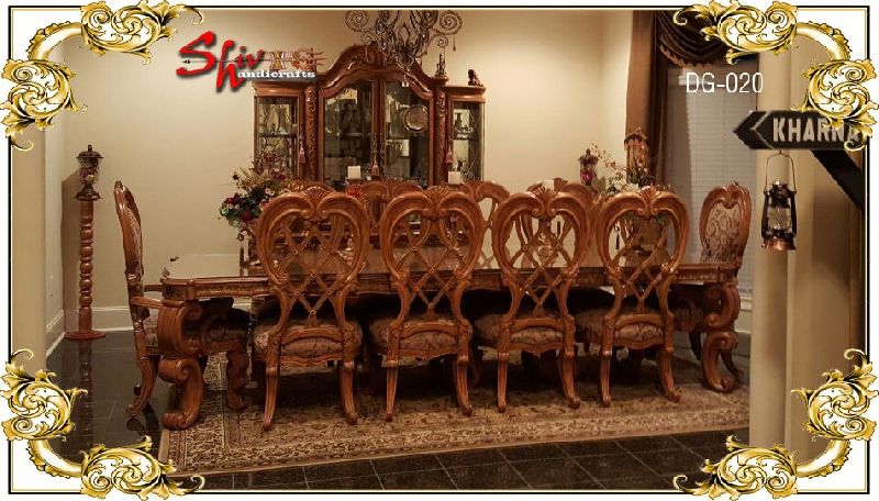 DG-020 Wooden Dining Table Set