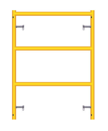 JRS Painted Q235 Scaffolding Single Ladder Frame